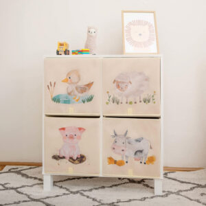 Opbergmanden Kinderkamer 4 Stuks Ikea Kallax 33x33x33cm