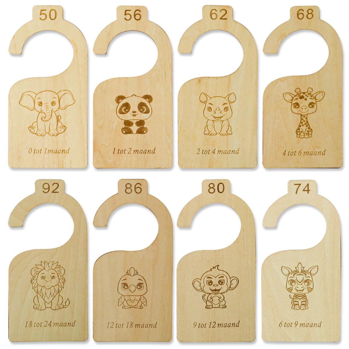 Kastverdelers Jungle Babykleding Maat 50-92 6 Kastverdelers Jungle Babykleding Maat 50-92 - Afbeelding 6