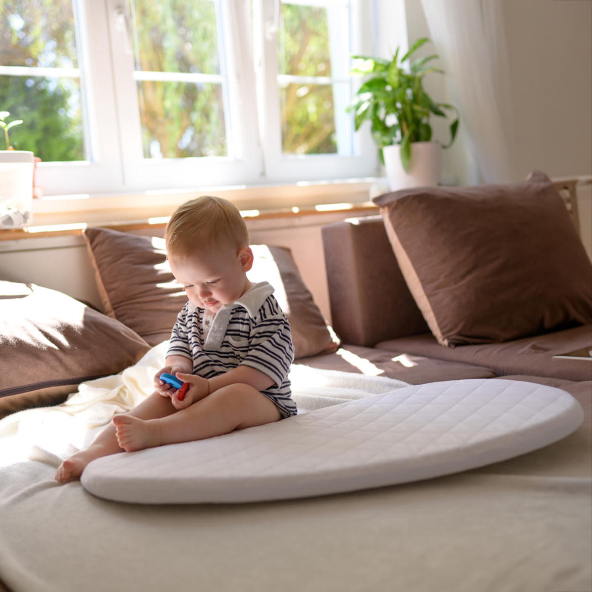 Baby matrasje 74x40x3cm Opvouwbaar 2 Baby matrasje 74x40x3cm Opvouwbaar - Afbeelding 2